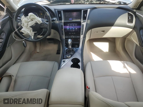 2017 Infiniti Q50 Signature Edition z VIN JN1EV7AR4HM838908, wystawiony jako Copart lot #56947255 z przebiegiem 122 764 mil mil oraz Czysty tytuł • Clean title. Historia ofert i sprzedaży dostępna na DreamBid. Obrazek 8.