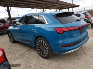 2019 Audi e-tron Prestige with VIN WA1VABGE0KB018354, listed as a Copart auction lot 72620072 with NaN miles. Bid and sale history available at carsss.com. Image 2.