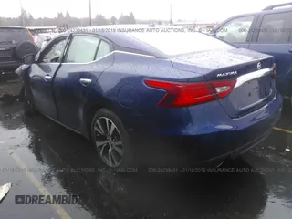 2016 Nissan Maxima Platinum with VIN 1N4AA6AP2GC381333, listed as a IAAI auction lot 24239431 with 111,318 mi miles and . Bid and sale history available at DreamBid. Image 3.
