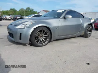 2005 Nissan 350Z Enthusiast with VIN JN1AZ34D85M609056, listed as a IAAI auction lot 42079583 with 203,596 mi miles. Bid and sale history available at carsss.com. Image 17.