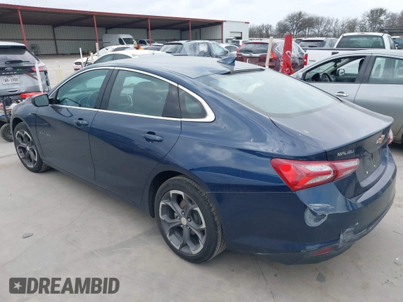 2022 Chevrolet Malibu LT with VIN 1G1ZD5ST5NF177396, listed as a IAAI auction lot 41706726 with 52,158 mi miles and . Bid and sale history available at DreamBid. Image 3.