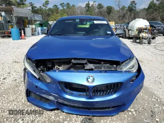 2015 BMW 2 Series M235i with VIN WBA1J7C58FV358750, listed as a Copart auction lot 43540275 with 123,223 mi miles and Salvage Title. Bid and sale history available at carsss.com. Image 5.