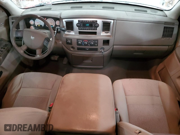 2008 Dodge 1500 ST with VIN 1D7HU18208J192745, listed as a Copart auction lot 45795295 with 201,985 mi miles and Salvage Title. Bid and sale history available at DreamBid. Image 8.