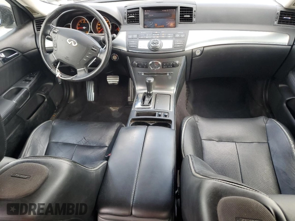 2007 Infiniti M Sport with VIN JNKAY01E37M309888, listed as a Copart auction lot 55955235 with 136,996 mi miles and Salvage title. Bid and sale history available at DreamBid. Image 8.
