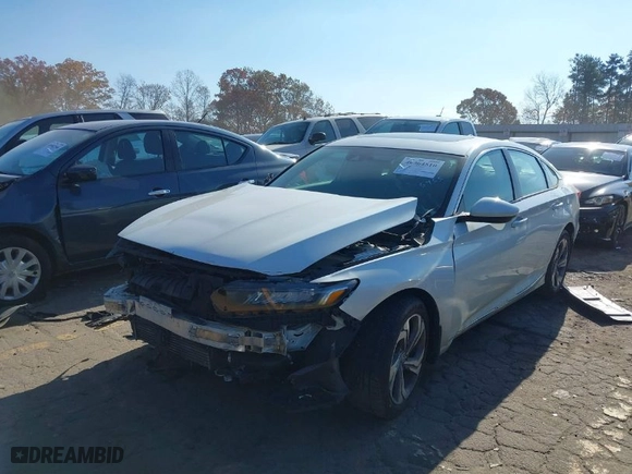 2019 Honda Accord Sedan EX 1.5T with VIN 1HGCV1F49KA015755, listed as a IAAI auction lot 40964510 with 107,209 mi miles. Bid and sale history available at carsss.com. Image 2.