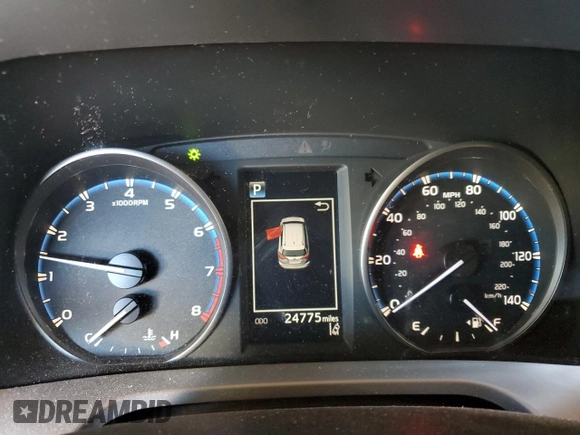2017 Toyota RAV4 LE with VIN JTMBFREV7HJ148815, listed as a Copart auction lot 82632724 with 24,775 mi miles and Salvage Title. Bid and sale history available at DreamBid. Image 9.