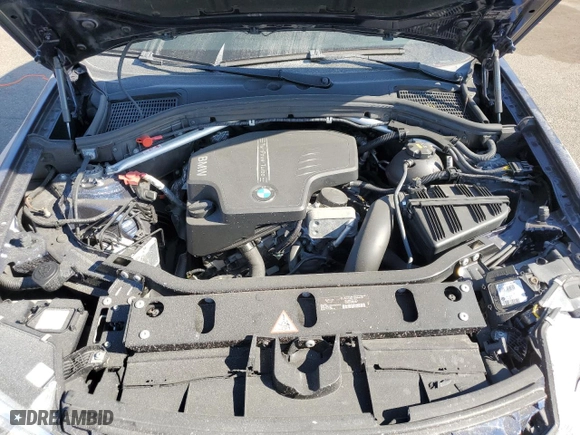2015 BMW X3 xDrive28i with VIN 5UXWX9C52F0D55912, listed as a Copart auction lot 76575024 with 58,214 mi miles and Salvage Title. Bid and sale history available at carsss.com. Image 13.
