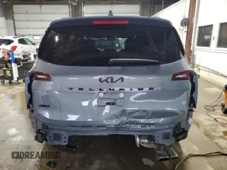 2022 Kia Telluride SX with VIN 5XYP5DHC1NG198157, listed as a Copart auction lot 62255655 with 71,508 mi miles and Salvage title. Bid and sale history available at DreamBid. Image 6.