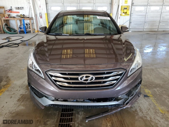 2015 Hyundai Sonata 2.0T Limited with VIN 5NPE34AB8FH164189, listed as a Copart auction lot 38506284 with 231,089 mi miles and Salvage Title. Bid and sale history available at carsss.com. Image 5.