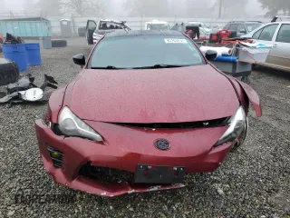 2017 Toyota 86 with VIN JF1ZNAA18H8709039, listed as a Copart auction lot 83163834 with 56,587 mi miles and Salvage Title. Bid and sale history available at carsss.com. Image 5.