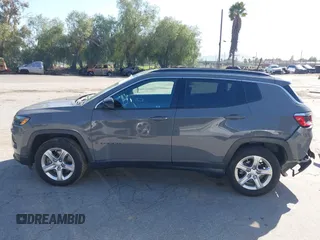 2023 Jeep Compass Latitude with VIN 3C4NJDBN5PT540444, listed as a IAAI auction lot 41820993 with 47,516 mi miles and . Bid and sale history available at DreamBid. Image 14.