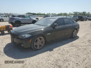2014 BMW 5 Series 535i with VIN WBA5B1C54ED477184, listed as a Copart auction lot 52670515 with 191,671 mi miles and Clean Title. Bid and sale history available at carsss.com. Image 1.