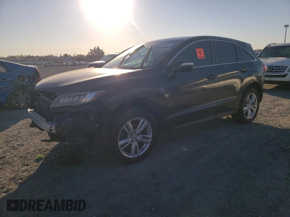 2016 Acura RDX with VIN 5J8TB3H38GL016318, listed as a Copart auction lot 42449035 with 61,445 mi miles and Salvage Title. Bid and sale history available at carsss.com. Image 1.