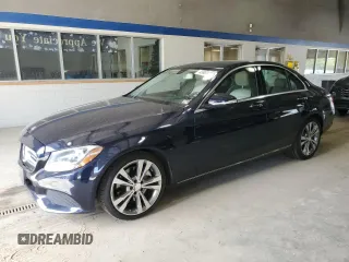 2015 Mercedes-Benz C-Class C 300 with VIN 55SWF4JB2FU089837, listed as a Copart auction lot 49900425 with 150,955 mi miles and Clean Title. Bid and sale history available at carsss.com. Image 1.
