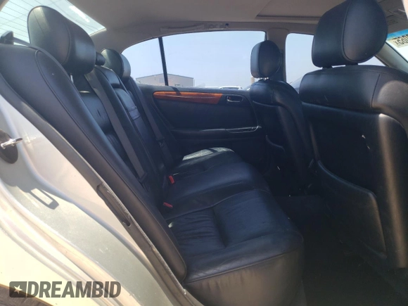 2000 Lexus GS 300 with VIN JT8BD68S8Y0095911, listed as a Copart auction lot 53329065 with 195,179 mi miles and Salvage Title. Bid and sale history available at DreamBid. Image 11.