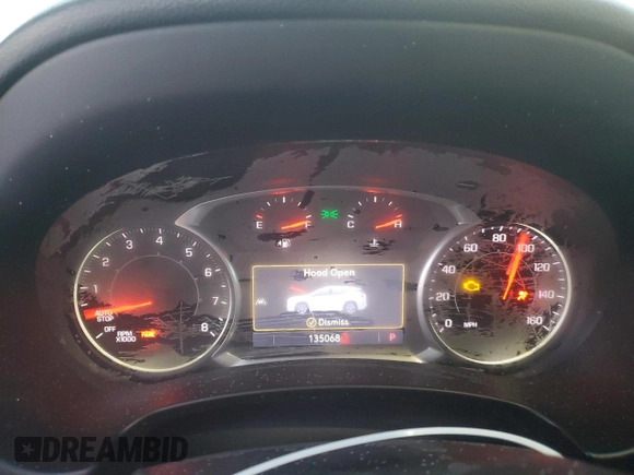 2019 GMC Terrain Denali with VIN 3GKALSEX5KL118360, listed as a Copart auction lot 87846635 with 135,068 mi miles and Salvage Title. Bid and sale history available at DreamBid. Image 9.