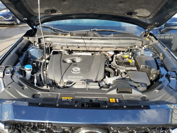 2024 Mazda CX-5 2.5 S Carbon Edition with VIN JM3KFBCL0R0458750, listed as a Copart auction lot 45976215 with 5,194 mi miles and Salvage Title. Bid and sale history available at carsss.com. Image 12.