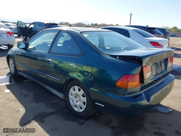 1998 Honda Civic EX with VIN 1HGEJ8240WL013387, listed as a IAAI auction lot 41302427 with 255,039 mi miles. Bid and sale history available at carsss.com. Image 3.