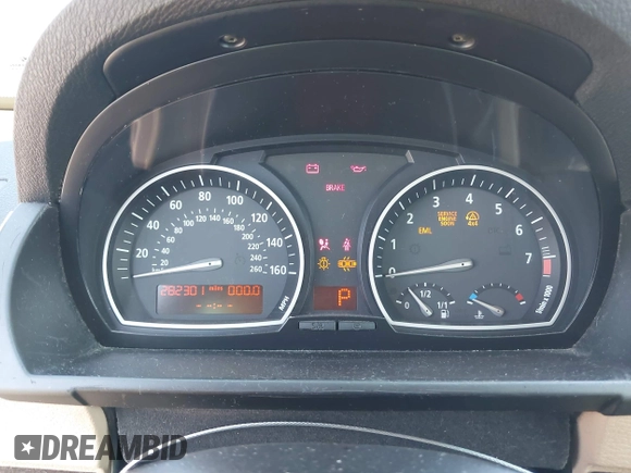 2010 BMW X3 xDrive30i with VIN WBXPC9C4XAWJ34508, listed as a IAAI auction lot 41970307 with 282,301 mi miles. Bid and sale history available at carsss.com. Image 7.