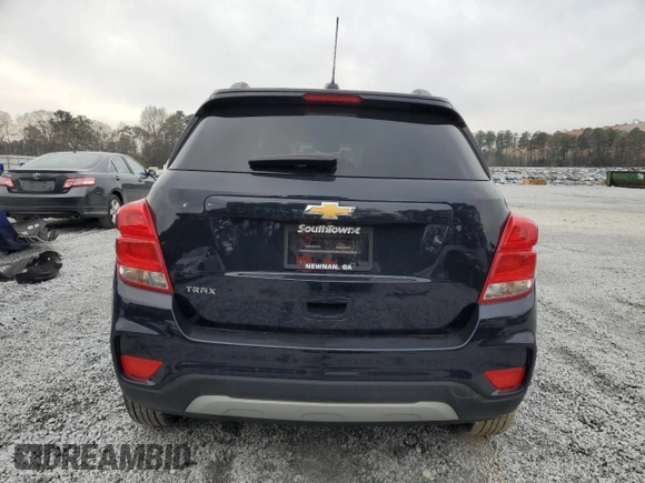 2022 Chevrolet Trax LT with VIN KL7CJLSM1NB569671, listed as a Copart auction lot 47720725 with 19,935 mi miles and Salvage Title. Bid and sale history available at carsss.com. Image 6.