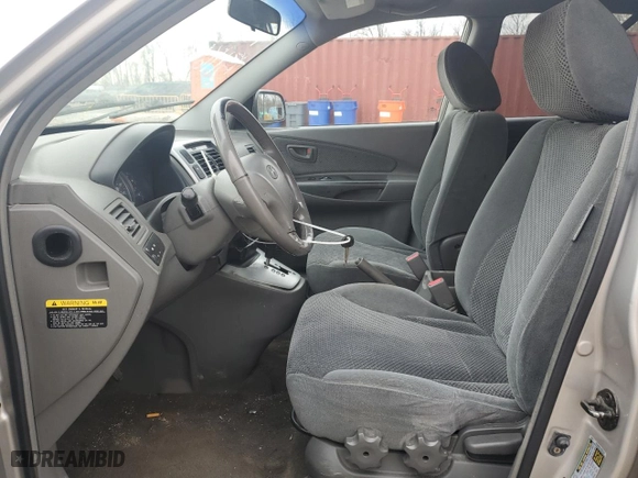 2006 Hyundai Tucson GLS with VIN KM8JN72D56U298881, listed as a Copart auction lot 51164595 with 244,772 mi miles and Clean Title. Bid and sale history available at carsss.com. Image 7.
