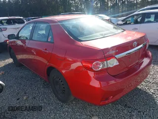 2011 Toyota Corolla L with VIN 2T1BU4EE2BC634962, listed as a IAAI auction lot 41966964 with 165,115 mi miles. Bid and sale history available at carsss.com. Image 3.