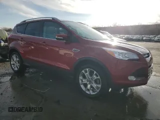 2014 Ford Escape Titanium with VIN 1FMCU0JX1EUB15697, listed as a Copart auction lot 48386535 with 86,178 mi miles and Salvage Title. Bid and sale history available at carsss.com. Image 4.
