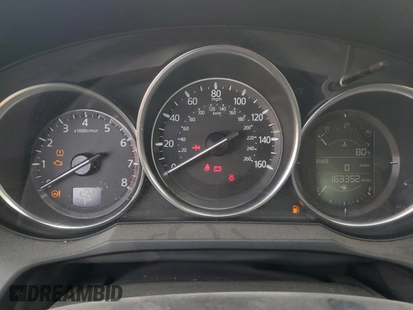 2017 Mazda Mazda6 Touring with VIN JM1GL1V51H1113140, listed as a Copart auction lot 45106885 with 163,352 mi miles and Salvage Title. Bid and sale history available at carsss.com. Image 9.