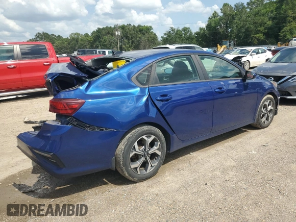 2019 Kia Forte LXS with VIN 3KPF24AD4KE107057, listed as a Copart auction lot 61858535 with 54,807 mi miles and Salvage title. Bid and sale history available at DreamBid. Image 3.