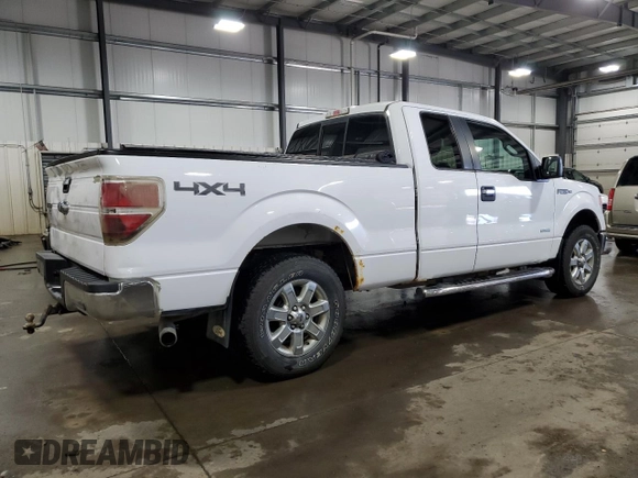 2014 Ford F-150 XL with VIN 1FTFX1ET4EKG44031, listed as a Copart auction lot 50257415 with 172,821 mi miles and Salvage Title. Bid and sale history available at carsss.com. Image 3.