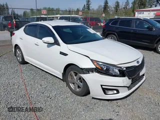 2014 Kia Optima LX z VIN 5XXGM4A79EG311857, wystawiony jako IAAI lot #42129581 z przebiegiem 54 835 mil mil oraz . Historia ofert i sprzedaży dostępna na DreamBid. Obrazek 1.