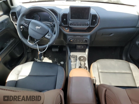 2024 Ford Bronco Sport Outer Banks with VIN 3FMCR9C60RRE65491, listed as a Copart auction lot 58210735 with 6,723 mi miles and Salvage title. Bid and sale history available at DreamBid. Image 8.