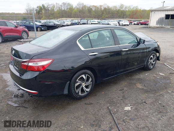 2017 Honda Accord LX with VIN 1HGCR2F3XHA013166, listed as a IAAI auction lot 41929001 with 193,951 mi miles. Bid and sale history available at carsss.com. Image 4.