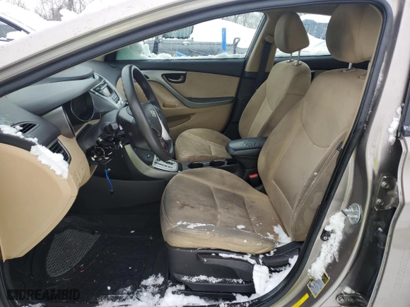 2012 Hyundai Elantra GLS with VIN 5NPDH4AE1CH064700, listed as a Copart auction lot 44126885 with 112,389 mi miles and Salvage Title. Bid and sale history available at carsss.com. Image 7.