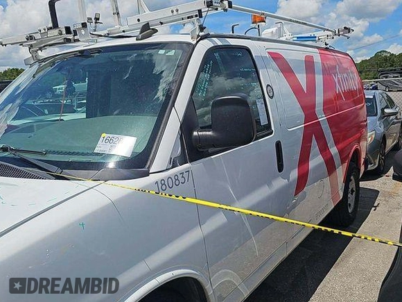 2018 Chevrolet Express Cargo with VIN 1GCWGAFP8J1342372, listed as a IAAI auction lot 42730629 with 67,513 mi miles and . Bid and sale history available at DreamBid. Image 1.