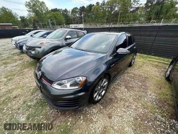 2016 Volkswagen Golf GTI SE with VIN 3VW4T7AU1GM018305, listed as a Copart auction lot 55046375 with 182,994 mi miles and Clean Title. Bid and sale history available at carsss.com. Image 2.