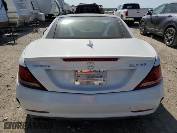 2017 Mercedes-Benz SLC 43 AMG z VIN WDDPK6GA7HF130995, wystawiony jako Copart lot #48317285 z przebiegiem 65 707 mil mil oraz Szkoda całkowita • Salvage title. Historia ofert i sprzedaży dostępna na DreamBid. Obrazek 6.