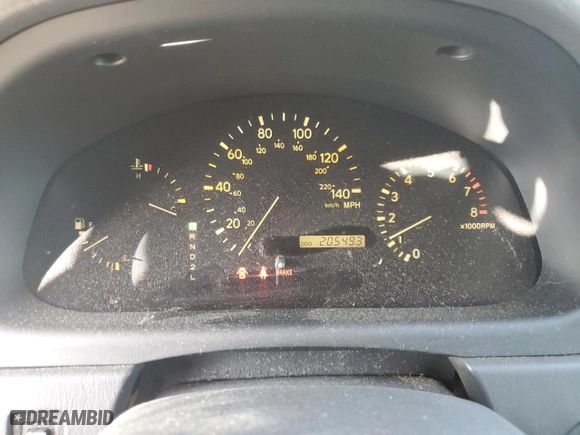 1999 Lexus RX 300 Luxury SUV with VIN JT6HF10U8X0058806, listed as a Copart auction lot 78775284 with 205,493 mi miles and Clean Title. Bid and sale history available at carsss.com. Image 9.