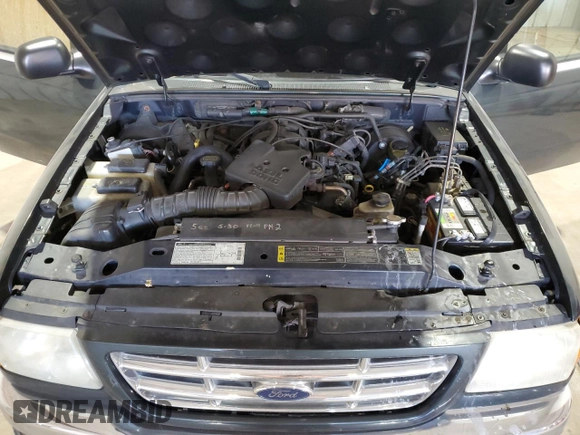 2001 Ford Ranger XLT Appearance with VIN 1FTYR14E71PA81740, listed as a Copart auction lot 48695975 with 203,450 mi miles and Salvage Title. Bid and sale history available at DreamBid. Image 11.