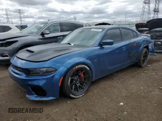 2021 Dodge Charger SRT Hellcat Widebody z VIN 2C3CDXL98MH590314, wystawiony jako Copart lot #53748545 z przebiegiem 19 528 mil mil oraz Szkoda całkowita • Salvage title. Historia ofert i sprzedaży dostępna na DreamBid. Obrazek 1.