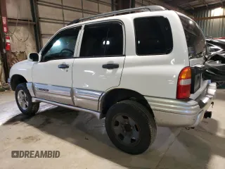 2002 Chevrolet Tracker LT z VIN 2CNBJ634126927635, wystawiony jako Copart lot #78814333 z przebiegiem 224 726 mil mil oraz Szkoda całkowita • Salvage title. Historia ofert i sprzedaży dostępna na DreamBid. Obrazek 2.