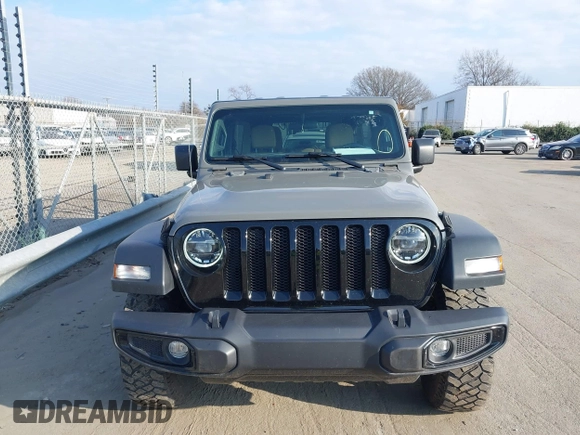 2022 Jeep Wrangler Unlimited Sport with VIN 1C4HJXDN7NW156538, listed as a IAAI auction lot 41526074 with 27,082 mi miles and . Bid and sale history available at DreamBid. Image 12.
