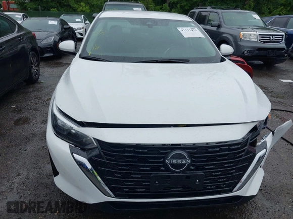 2024 Nissan Sentra S with VIN 3N1AB8BV0RY309026, listed as a IAAI auction lot 42232473 with 7,477 mi miles and . Bid and sale history available at DreamBid. Image 12.