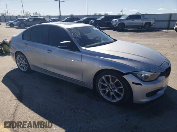 2014 BMW 3 Series 320i with VIN WBA3B1G58ENN91233, listed as a Copart auction lot 45043855 with 134,351 mi miles and Salvage Title. Bid and sale history available at carsss.com. Image 4.