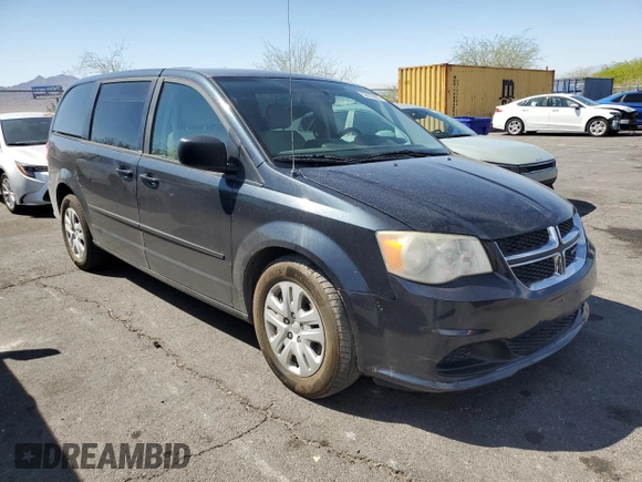 2013 Dodge Grand Caravan SE with VIN 2C4RDGBG8DR741359, listed as a Copart auction lot 52810065 with 103,735 mi miles and Salvage Title. Bid and sale history available at DreamBid. Image 4.