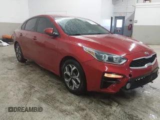 2020 Kia Forte LXS with VIN 3KPF24AD4LE205149, listed as a IAAI auction lot 41855029 with 126,426 mi miles. Bid and sale history available at carsss.com. Image 1.