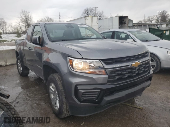2021 Chevrolet Colorado 2WD LT with VIN 1GCHSCEA2M1286997, listed as a Copart auction lot 88951555 with 60,948 mi miles and Salvage title. Bid and sale history available at DreamBid. Image 4.