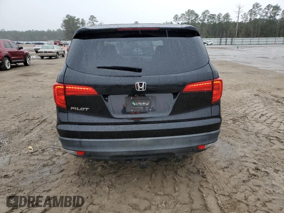 2016 Honda Pilot EX-L with VIN 5FNYF5H71GB018793, listed as a Copart auction lot 86281164 with 90,958 mi miles and Salvage Title. Bid and sale history available at DreamBid. Image 6.