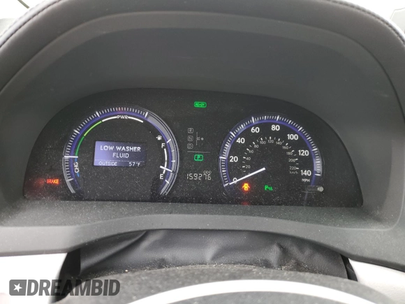 2010 Lexus HS 250h with VIN JTHBB1BA6A2011118, listed as a Copart auction lot 49849025 with 159,276 mi miles and Salvage Title. Bid and sale history available at DreamBid. Image 9.