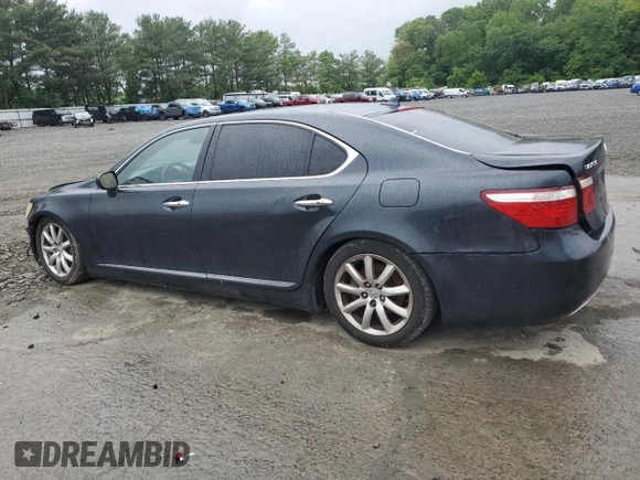 2007 Lexus LS 460 L z VIN JTHGL46F175016938, wystawiony jako Copart lot #56561085 z przebiegiem Nie podano mil oraz Tytuł czysty. Historia ofert i sprzedaży dostępna na DreamBid. Obrazek 2.